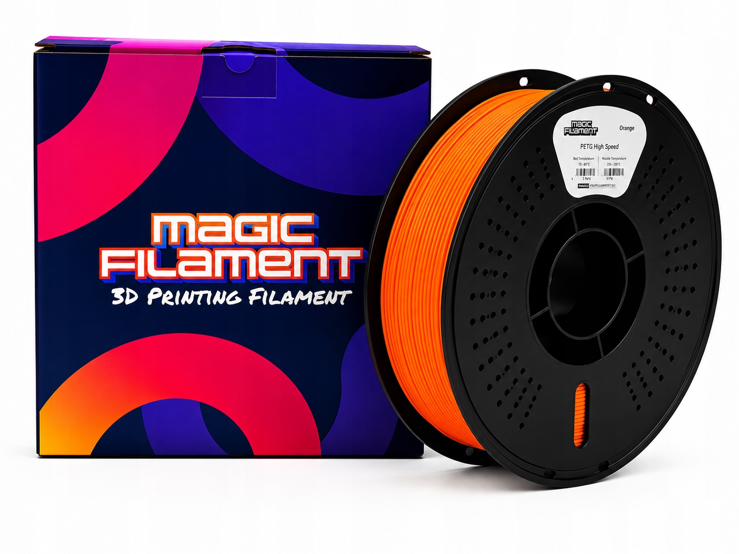 Filament Magic Filament PETG High-Speed Pomarańczowy (ORANGE)