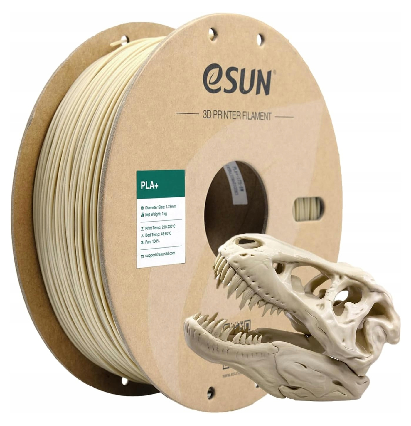 Filament eSUN PLA Plus Brązowy (BROWN)