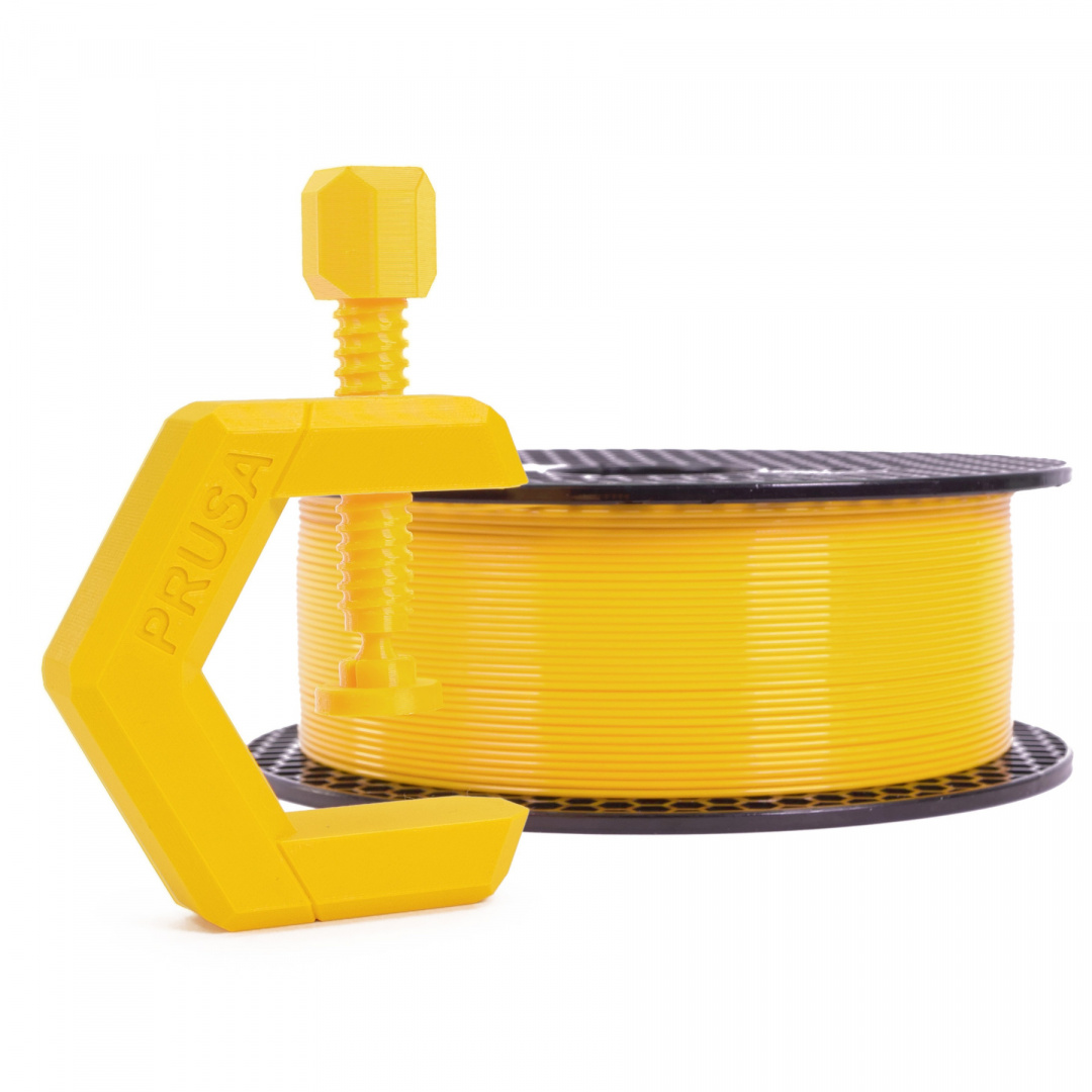 Filament null PETG Żółty Przezroczysty (YELLOW TRANSPARENT)