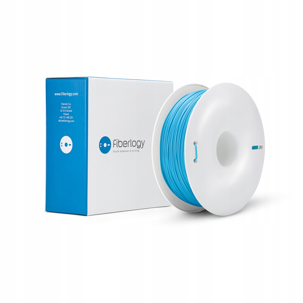 Filament Fiberlogy PLA Niebieski Jedwabny (BLUE SILK)