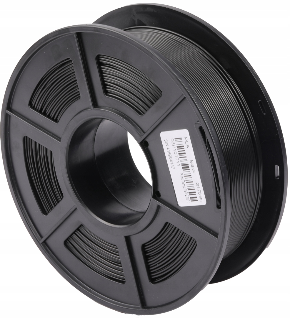 Filament SUNLU PLA Czarny (BLACK)