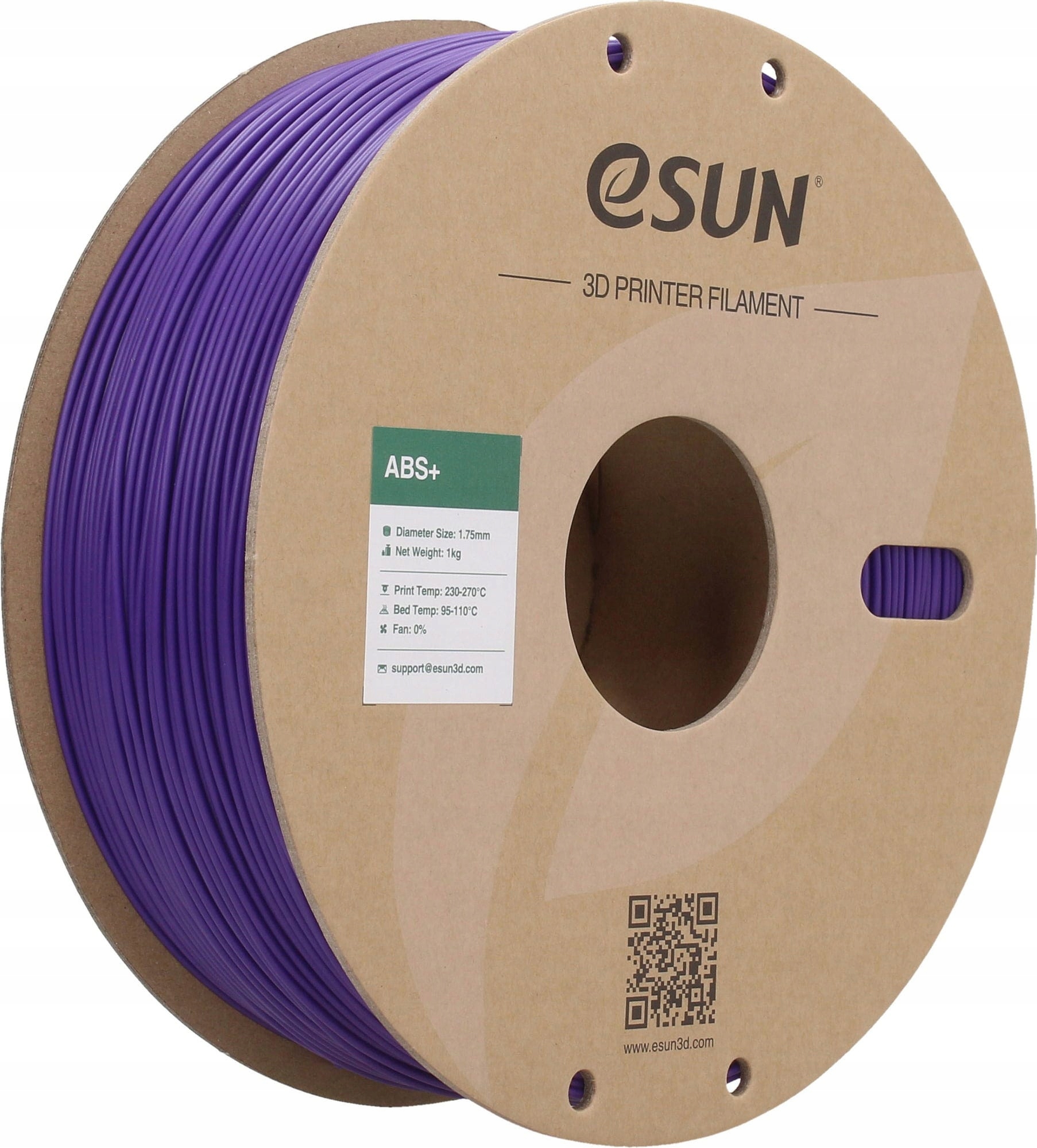 Filament eSUN ABS Plus Fioletowy (PURPLE)