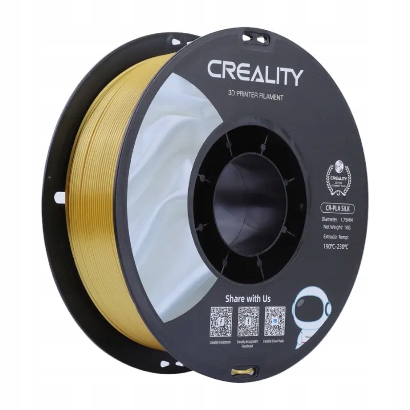 Filament Creality PLA Złoty Jedwabny (GOLD SILK)