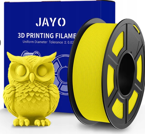 Filament JAYO PLA Żółty Matowy (YELLOW MATTE)