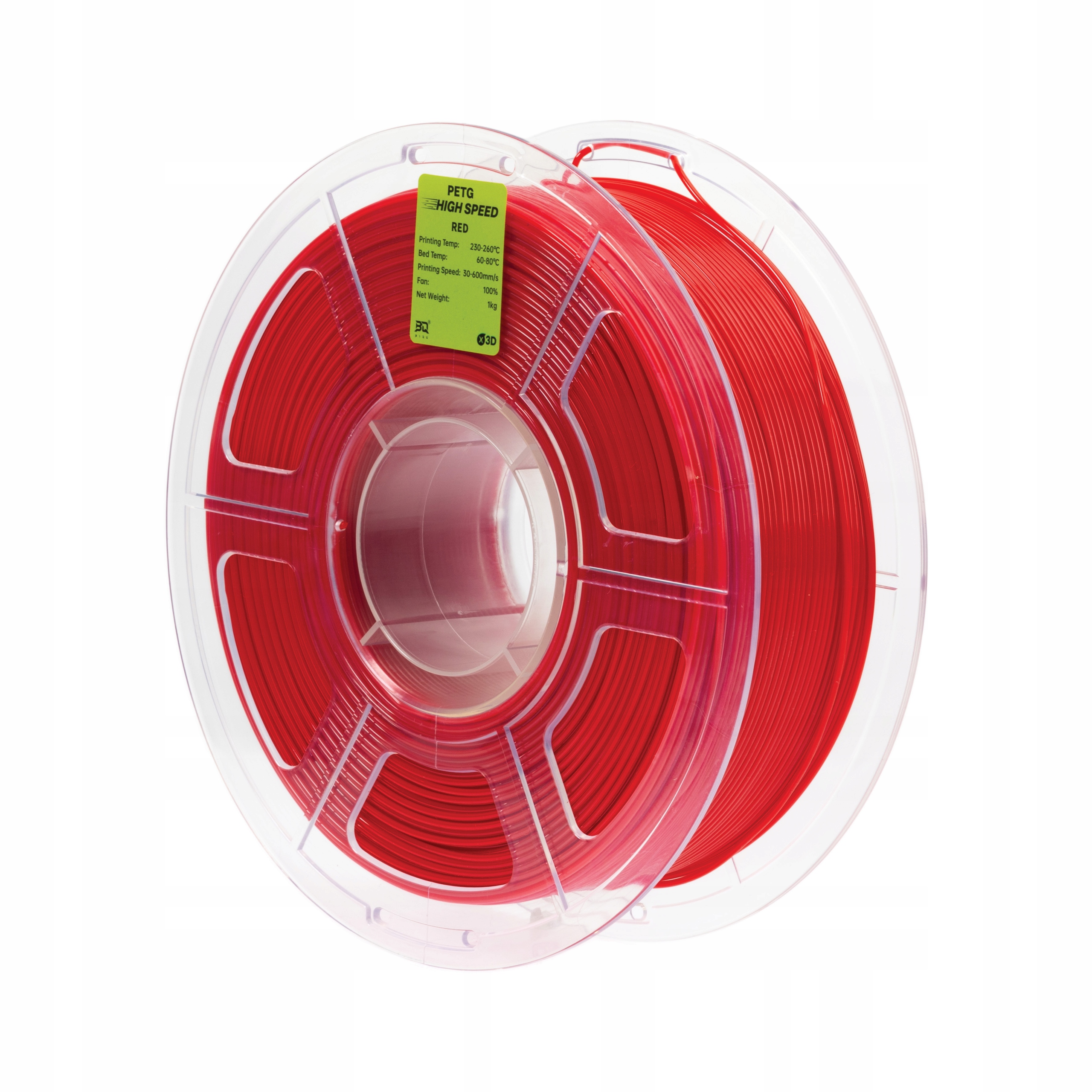 Filament BigTreeTech PETG High-Speed Czerwony (RED)