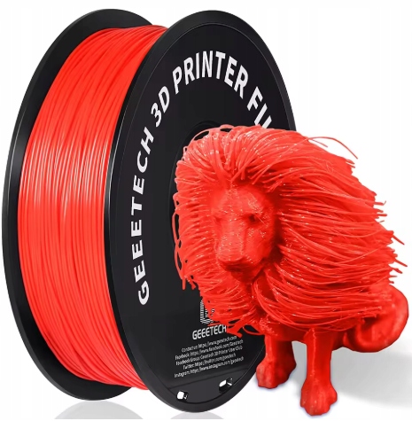 Filament GEEETECH PETG Czerwony (RED)