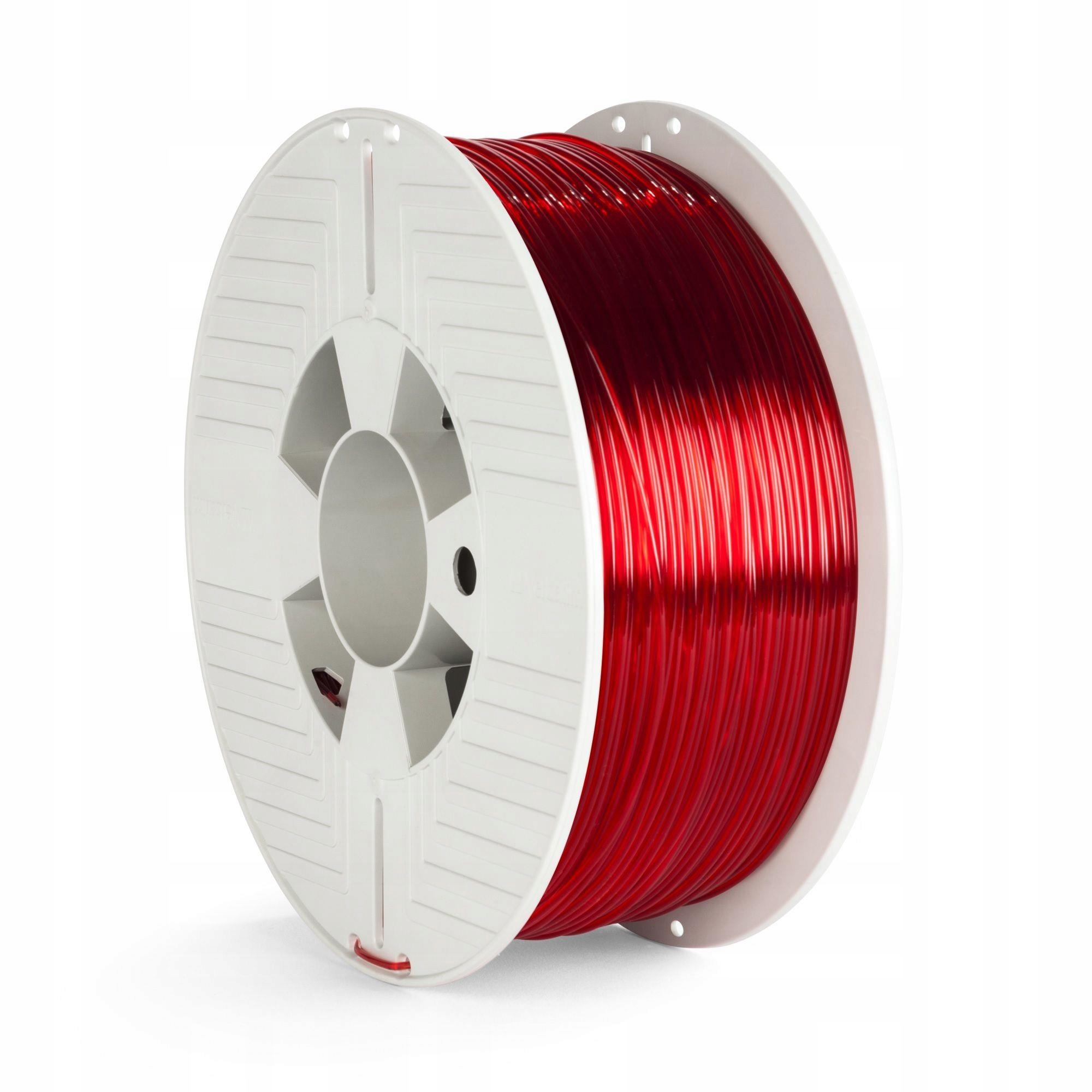 Filament Verbatim PETG Czerwony Przezroczysty (RED TRANSPARENT)
