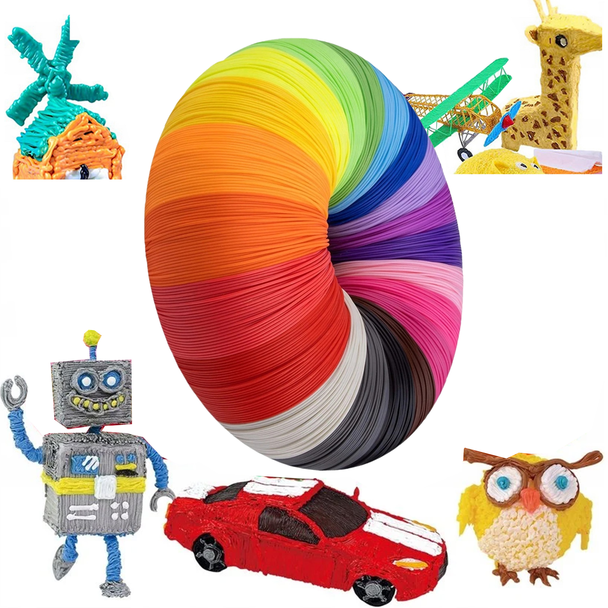 Filament SPJ TRADE PLA  Tęczowy (RAINBOW)