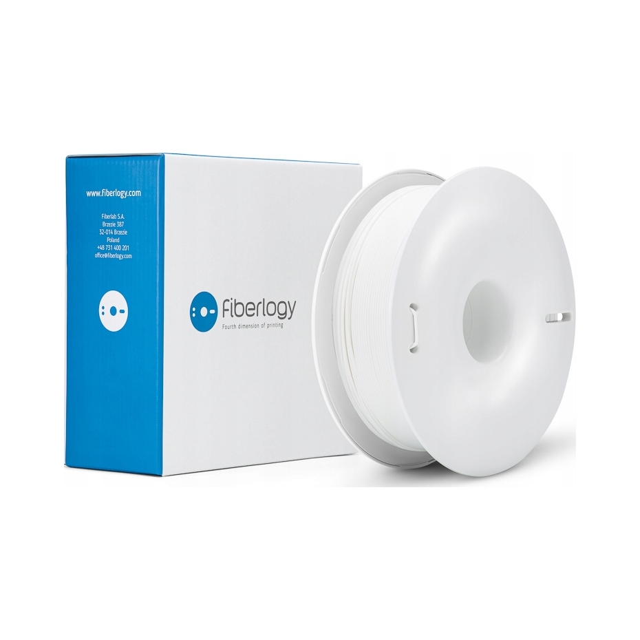 Filament Fiberlogy PLA Biały (WHITE)