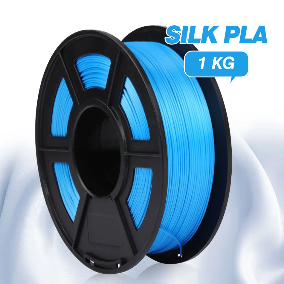 Filament SUNLU PLA Niebieski Jedwabny (BLUE SILK)
