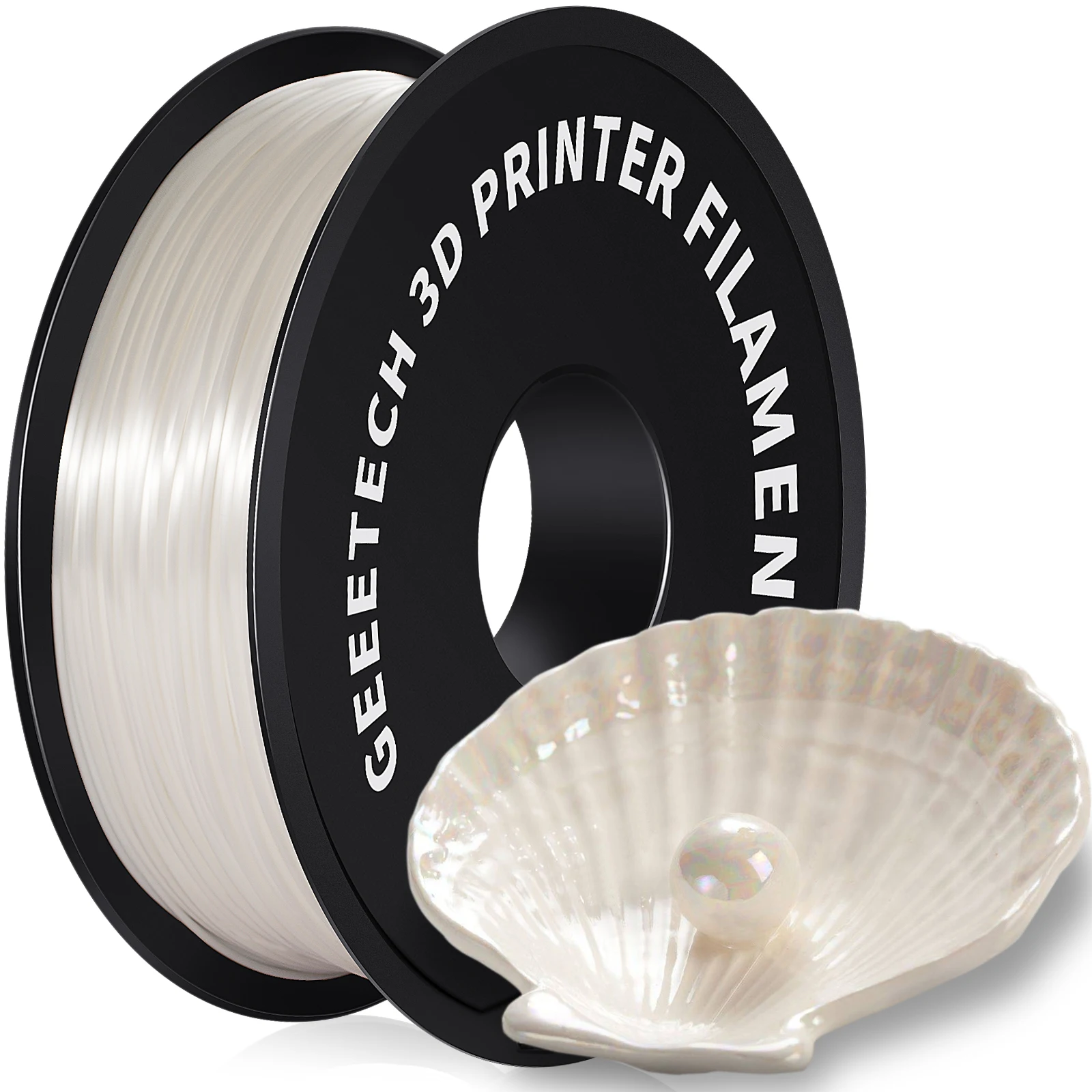 Filament GEEETECH PLA Biały Jedwabny (WHITE SILK)