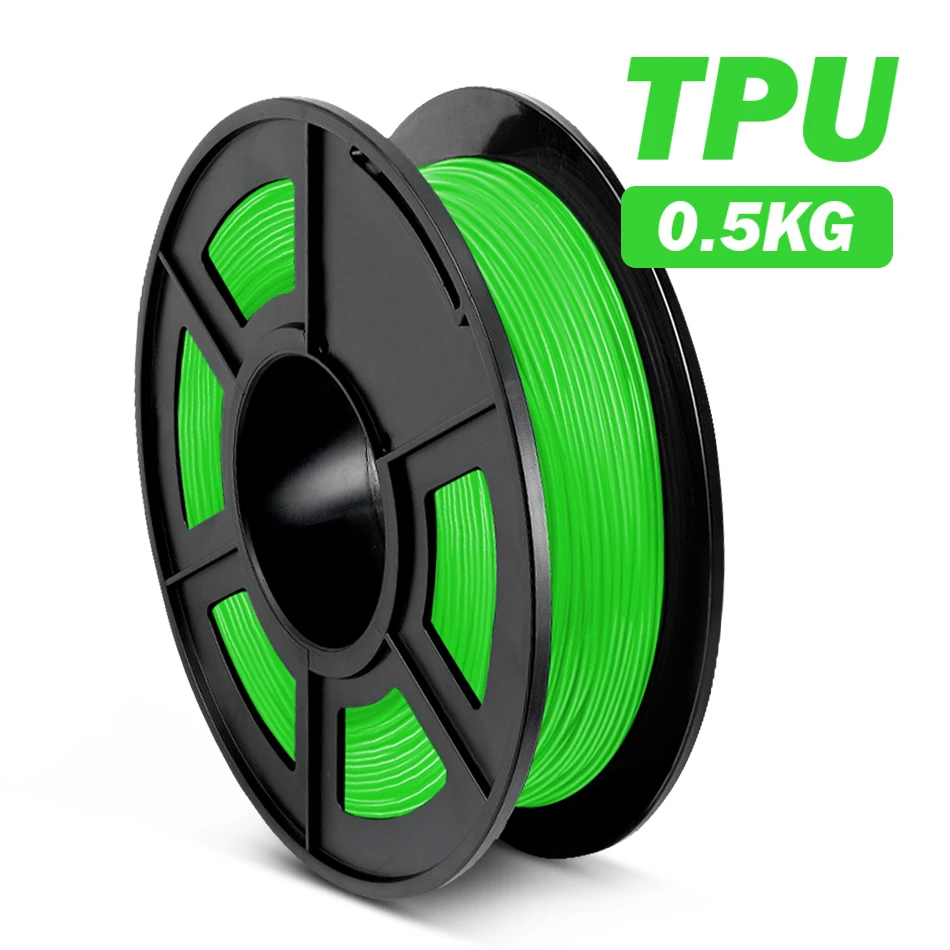 Filament SUNLU TPU Zielony (GREEN)