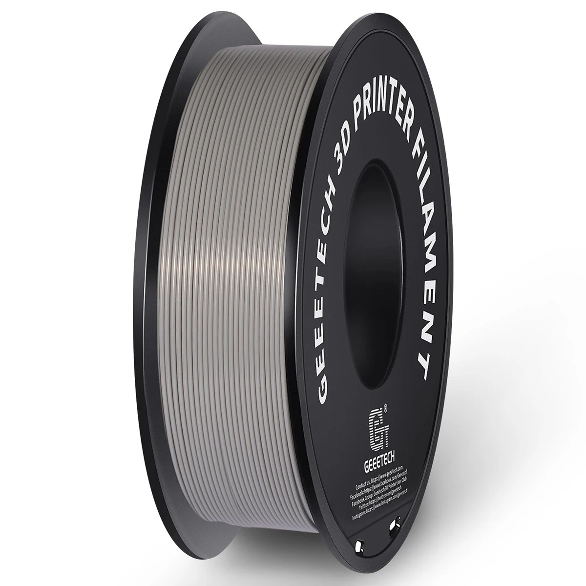 Filament GEEETECH PLA Szary (GRAY)