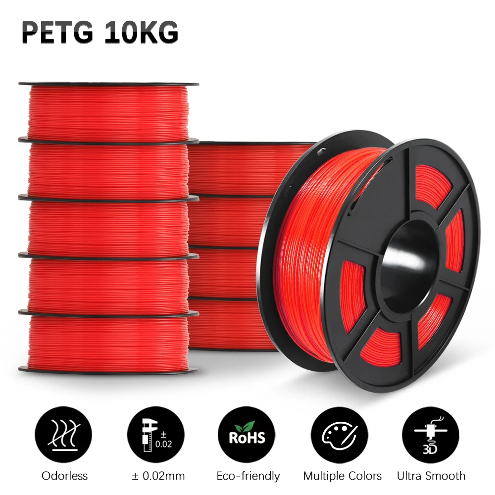 Filament SUNLU PETG Czerwony (RED)