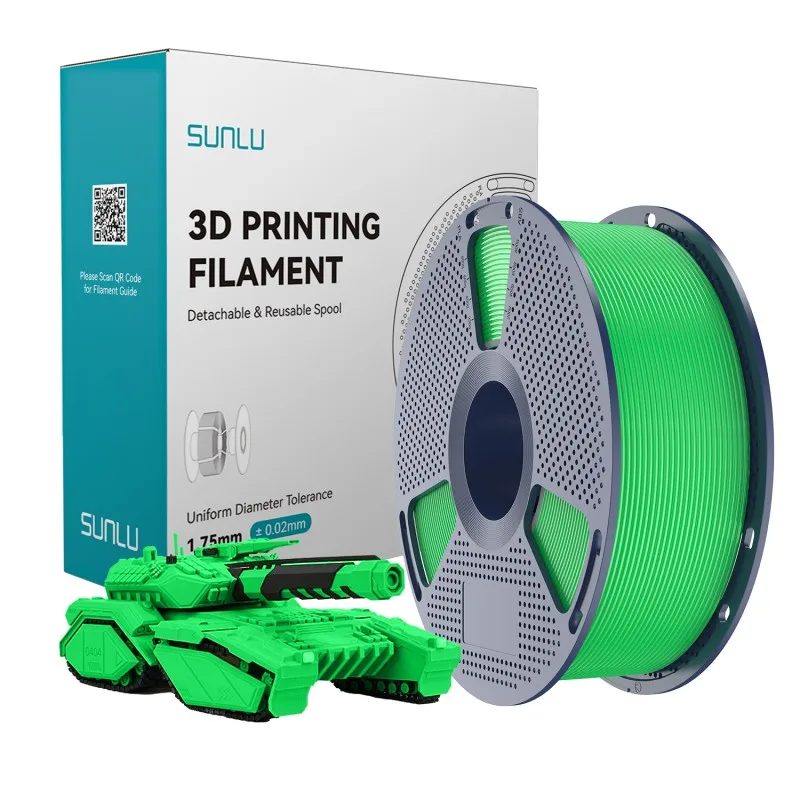 Filament SUNLU PLA Zielony (GREEN)