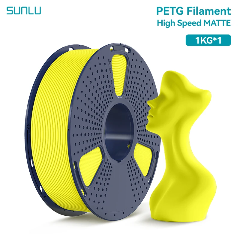 Filament SUNLU PETG High-Speed Żółty (YELLOW)