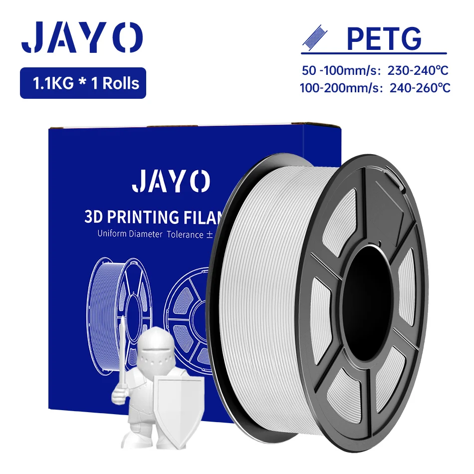 Filament JAYO PETG Biały (WHITE)