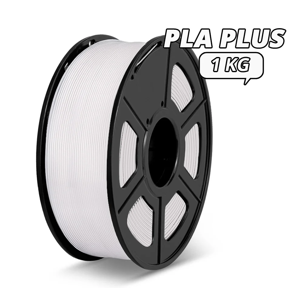 Filament SUNLU PLA Plus Biały (WHITE)