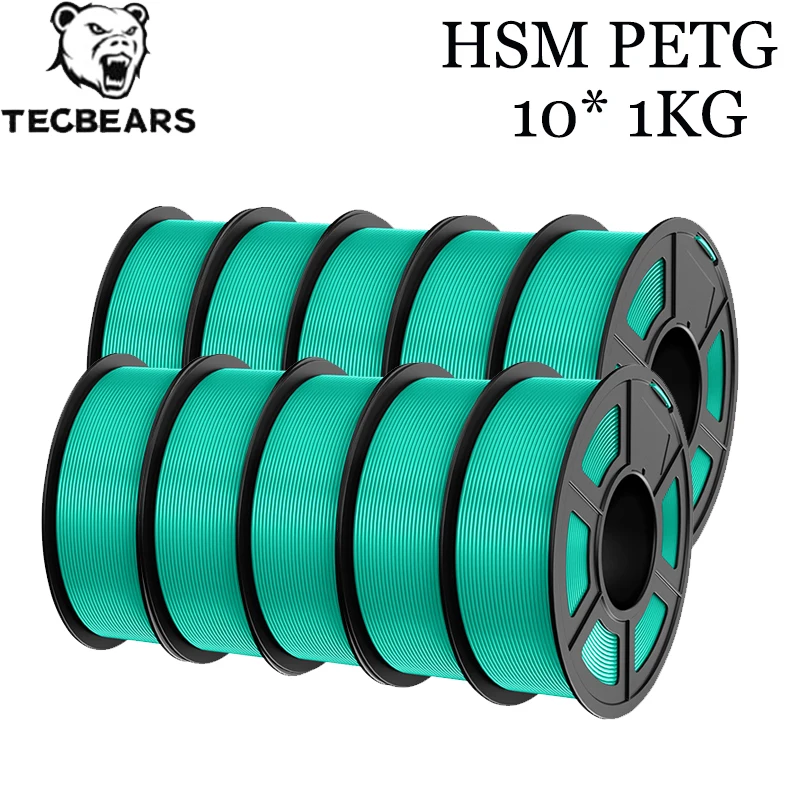 Filament TECBEARS PETG High-Speed Zielony Matowy (GREEN MATTE)