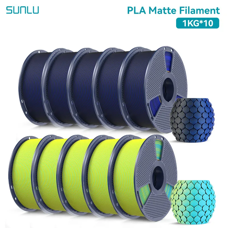 Filament SUNLU PLA Dwukolorowy Matowy (DUAL MATTE)