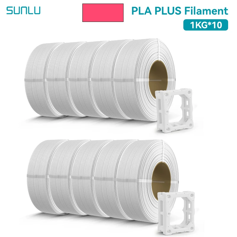 Filament SUNLU PLA Plus Biały (WHITE)