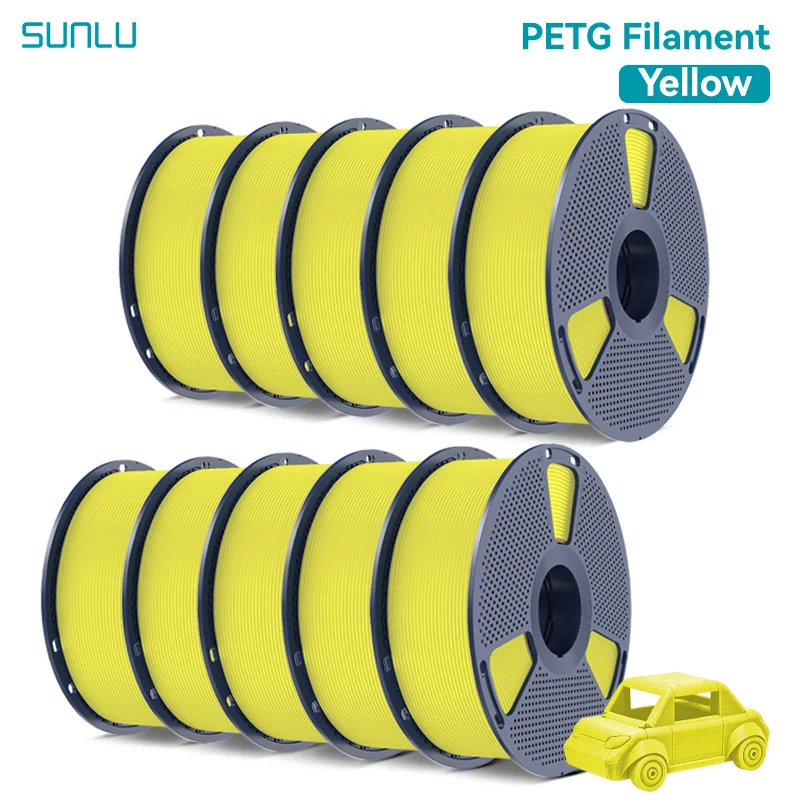 Filament SUNLU PETG Żółty (YELLOW)