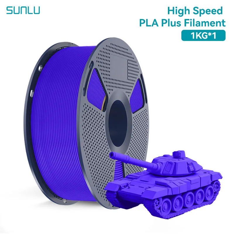 Filament SUNLU PLA Plus High-Speed Niebieski (BLUE)