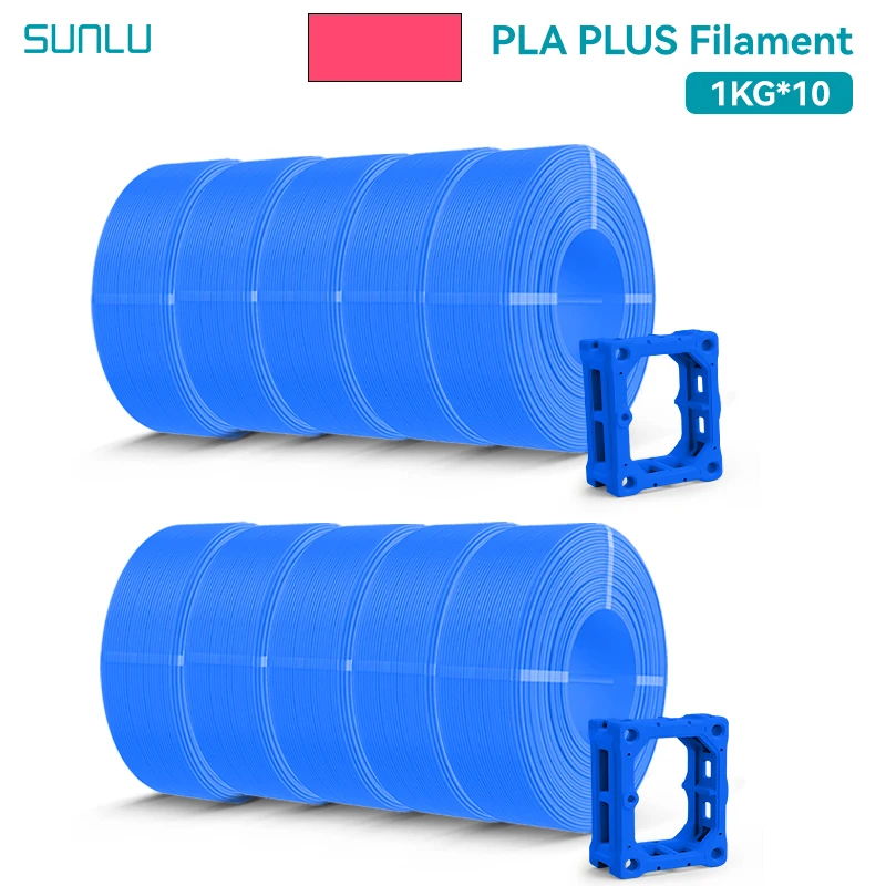 Filament SUNLU PLA Plus Niebieski (BLUE)