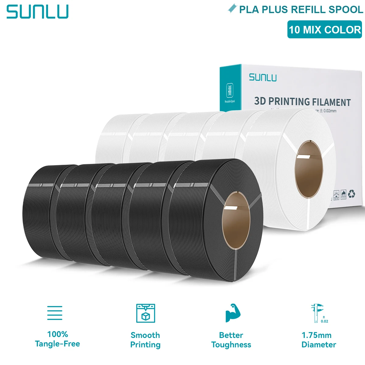Filament SUNLU PLA Plus 