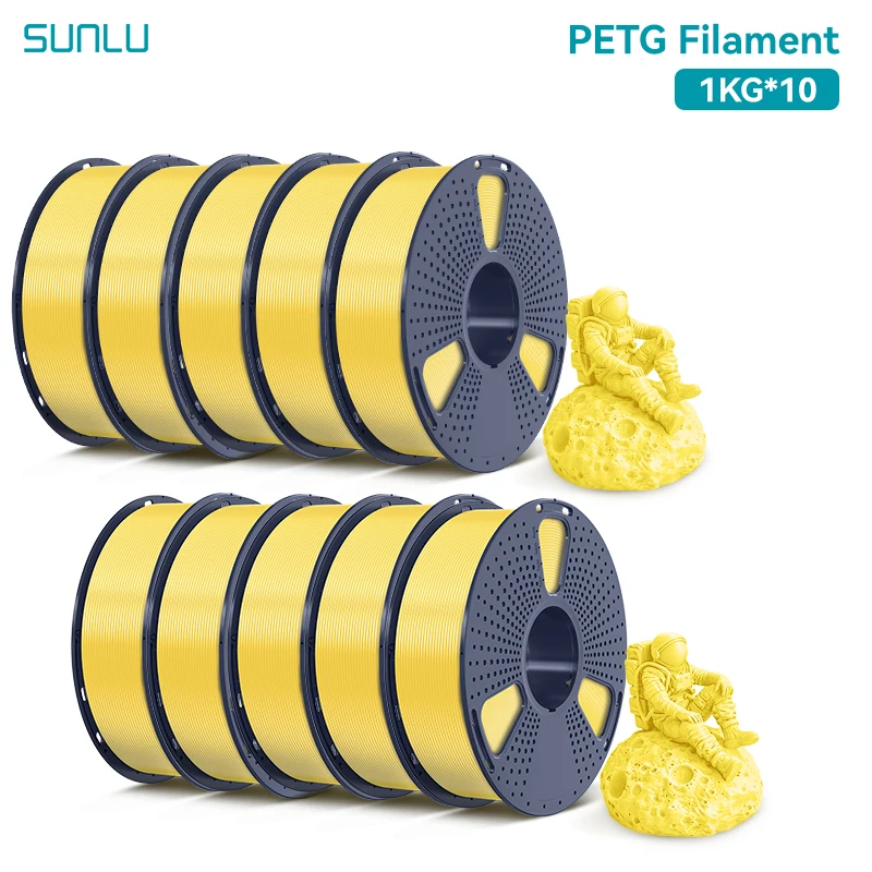 Filament SUNLU PETG Żółty (YELLOW)