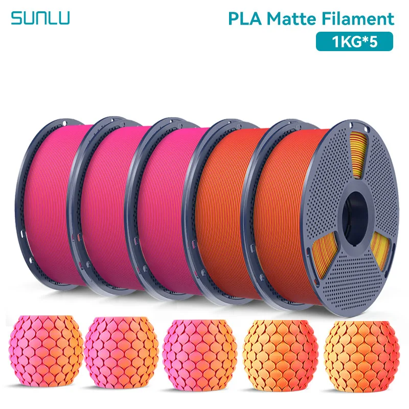 Filament SUNLU PLA Dwukolorowy Matowy (DUAL MATTE)