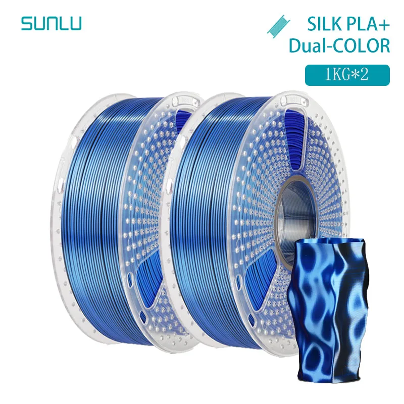 Filament SUNLU PLA  Dwukolorowy Jedwabny (DUAL SILK)