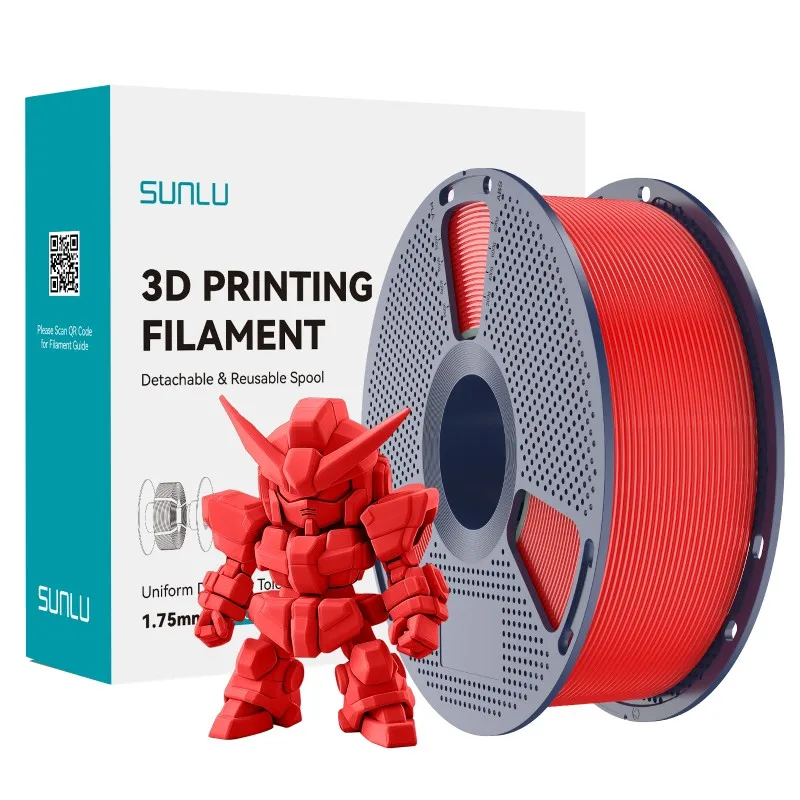 Filament SUNLU PLA Plus Czerwony (RED)