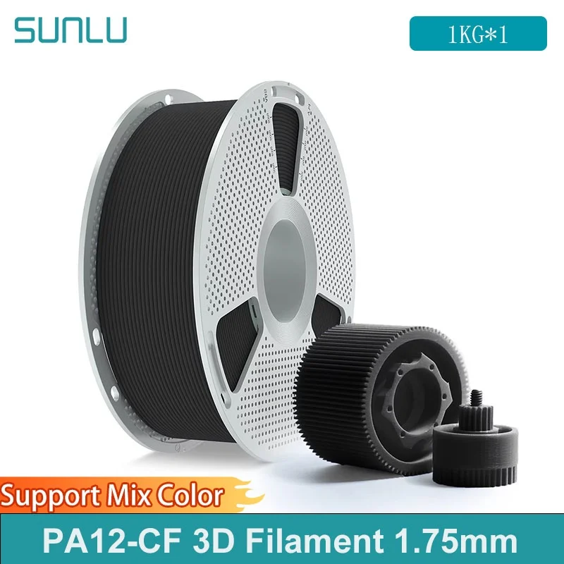 Filament SUNLU null-CF Czarny (BLACK)