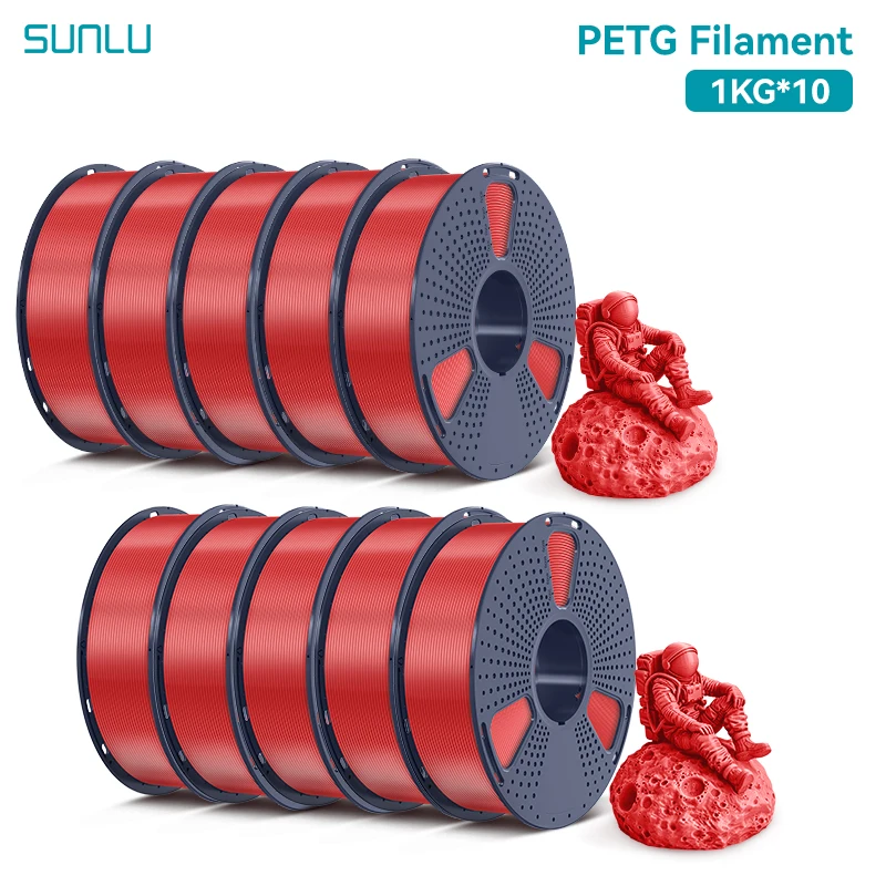 Filament SUNLU PETG Czerwony (RED)
