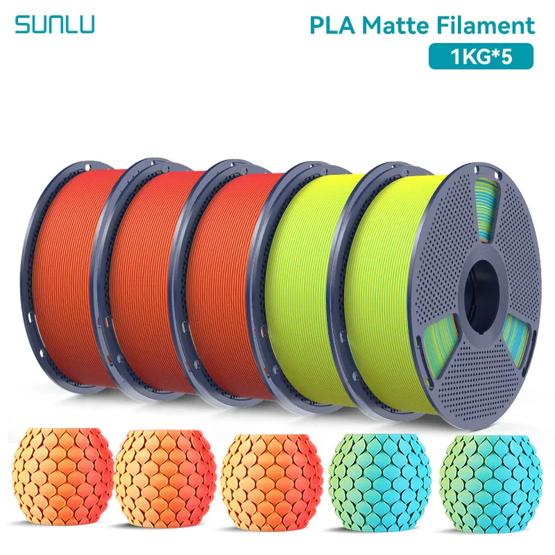 Filament SUNLU PLA  Dwukolorowy Matowy (DUAL MATTE)