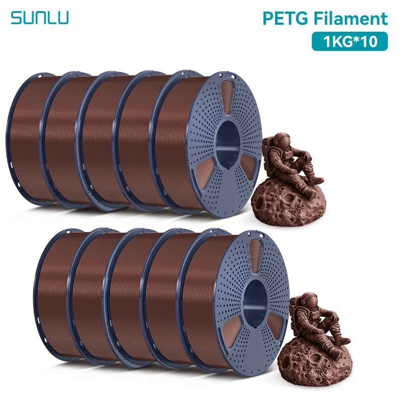 Filament SUNLU PETG Brązowy (BROWN)