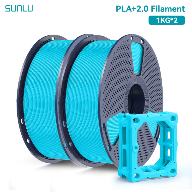Filament SUNLU PLA Plus Niebieski (BLUE)
