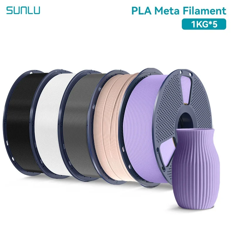 Filament SUNLU PLA Czarny (BLACK)