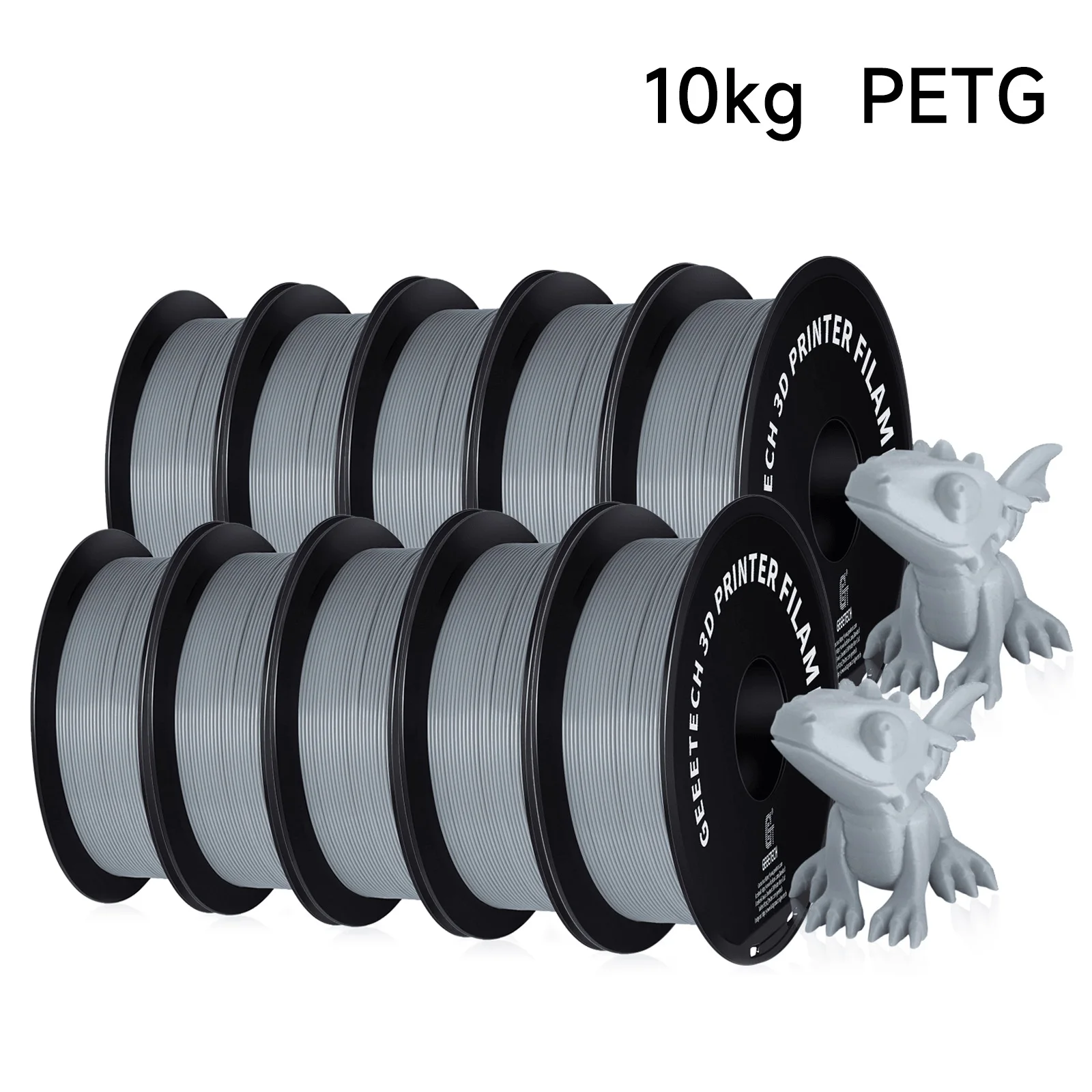 Filament GEEETECH PETG Szary (GRAY)