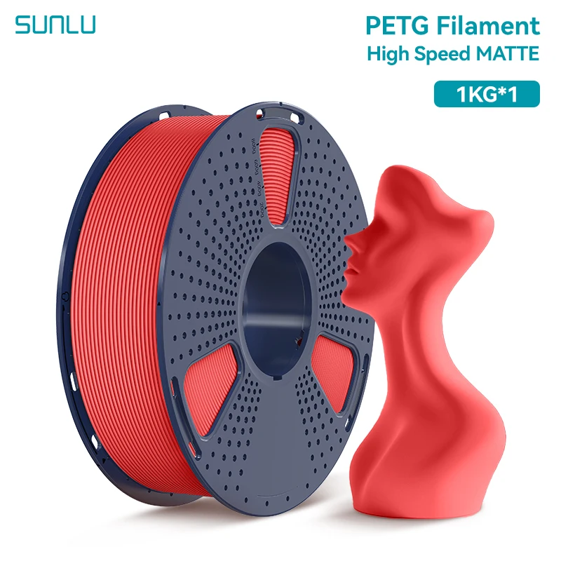 Filament SUNLU PETG High-Speed Czerwony (RED)