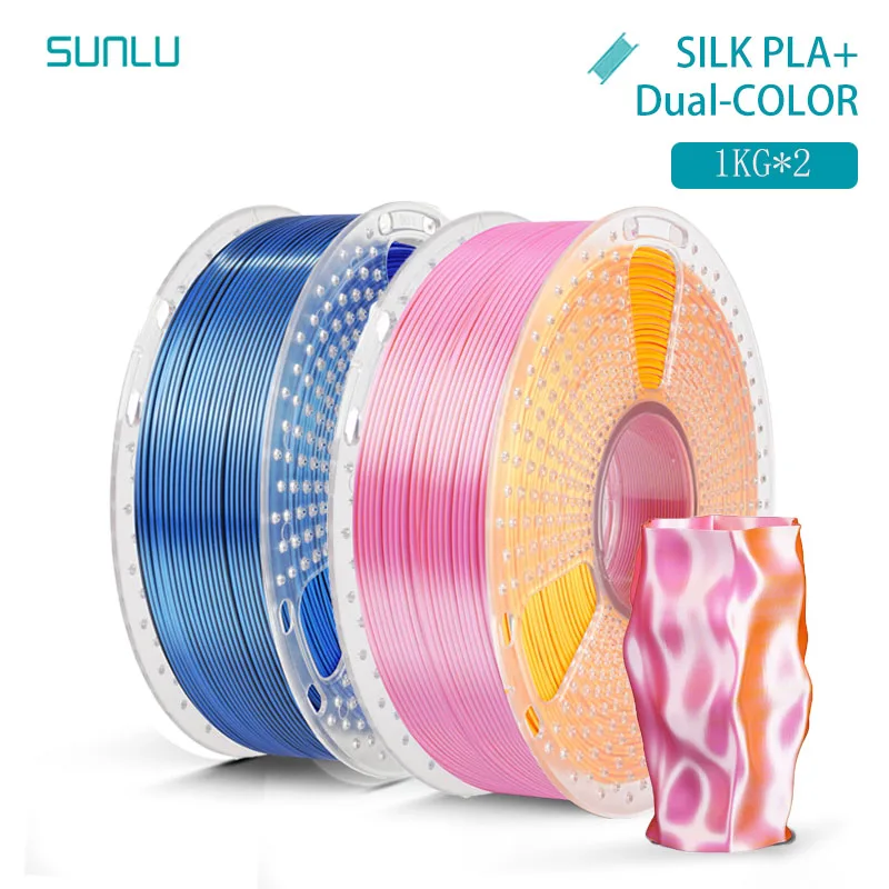 Filament SUNLU PLA  Dwukolorowy Jedwabny (DUAL SILK)