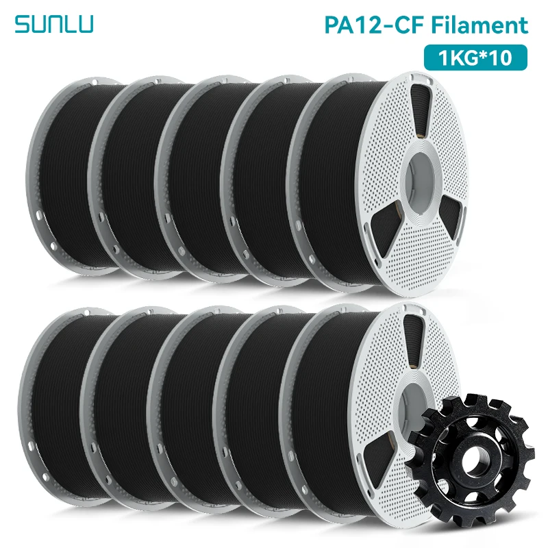 Filament SUNLU null-CF Czarny (BLACK)