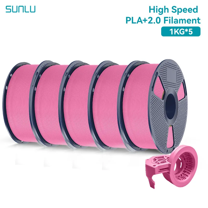Filament SUNLU PLA Plus High-Speed Różowy (PINK)