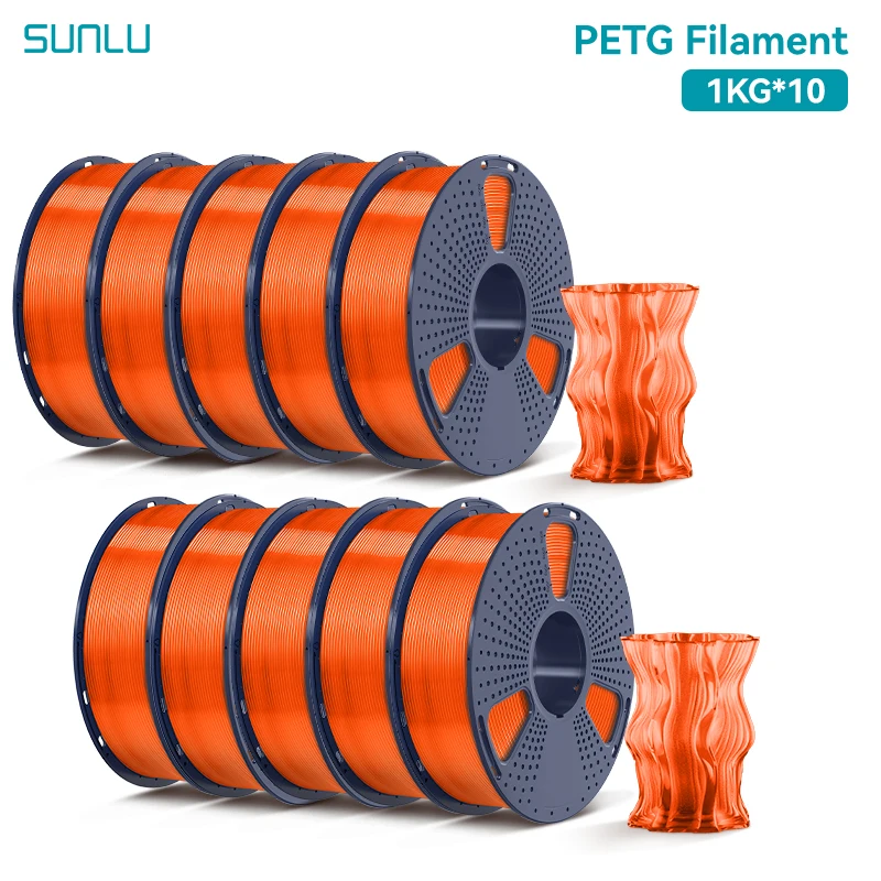 Filament SUNLU PETG Naturalny Przezroczysty (NATURAL TRANSPARENT)