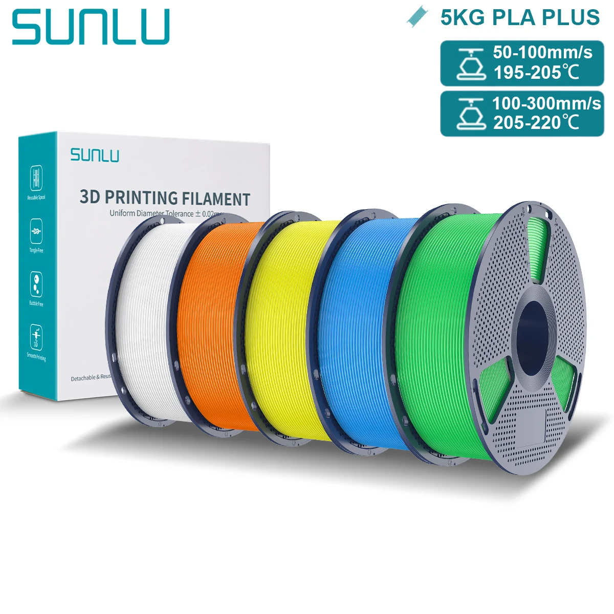 Filament SUNLU PLA Plus 