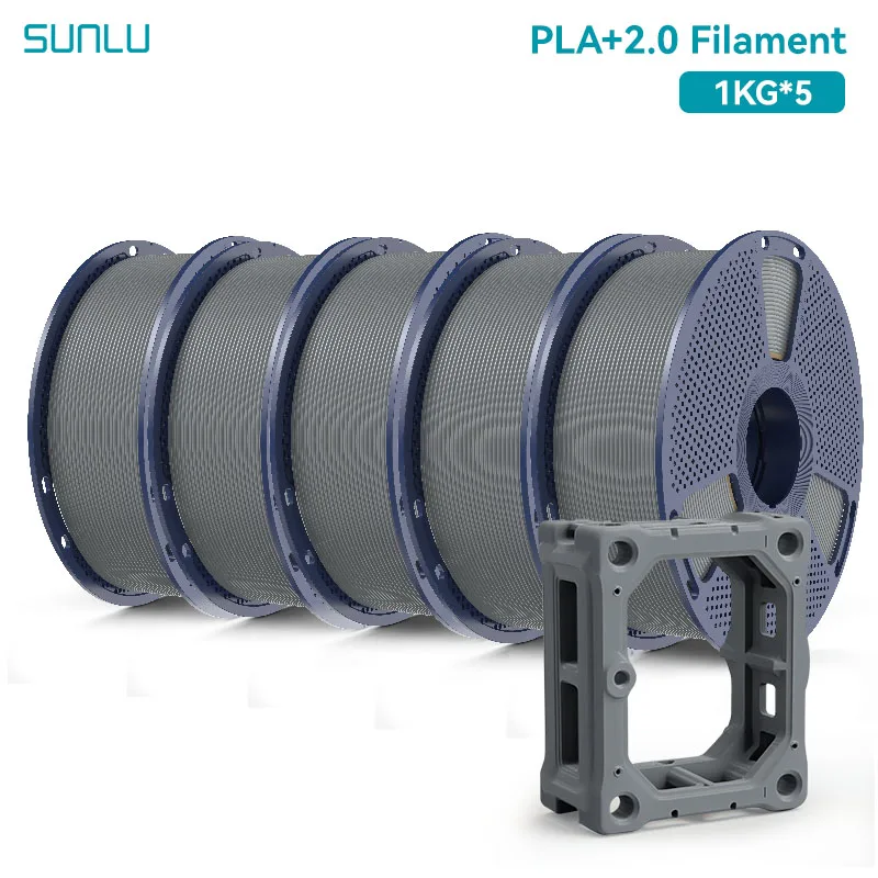 Filament SUNLU PLA Plus Szary (GRAY)