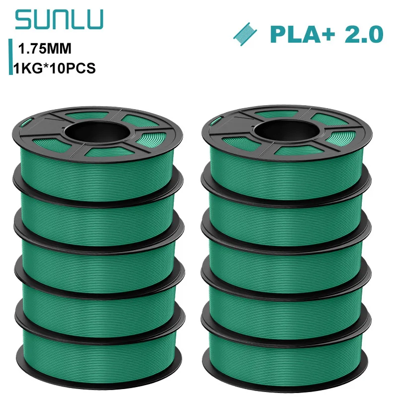 Filament SUNLU PLA Plus Zielony (GREEN)