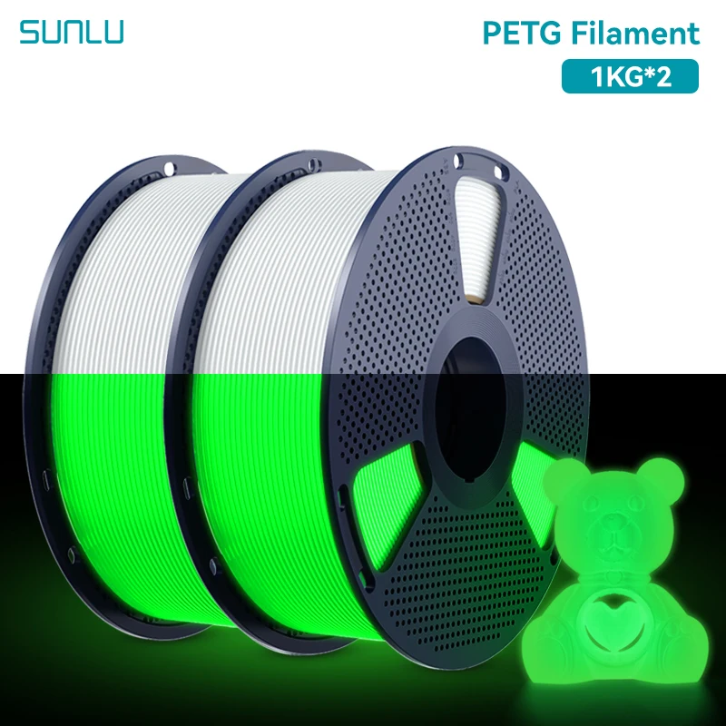 Filament SUNLU PETG Świecący w ciemności (GLOW)