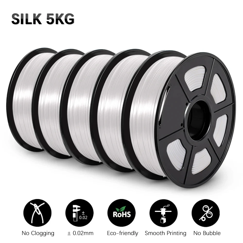 Filament TECBEARS PLA High-Speed Biały Jedwabny (WHITE SILK)